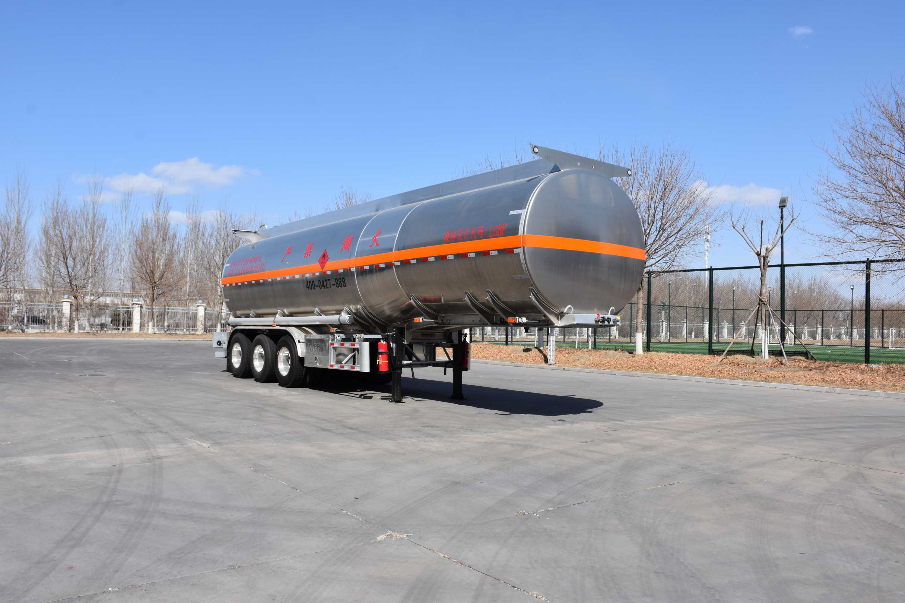 46m³ Aluminium tranker trailer