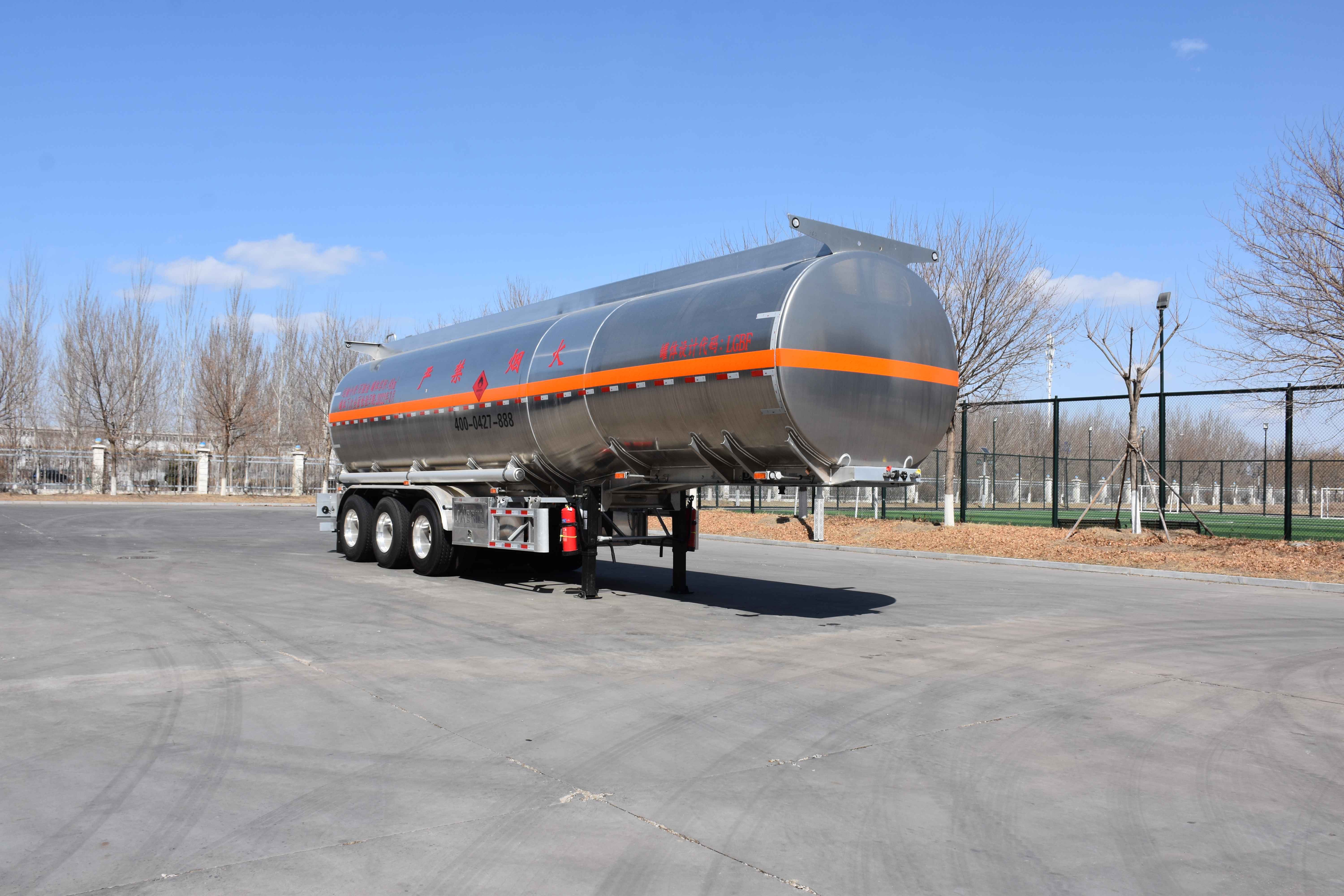 48m³ Aluminium  tranker trailer